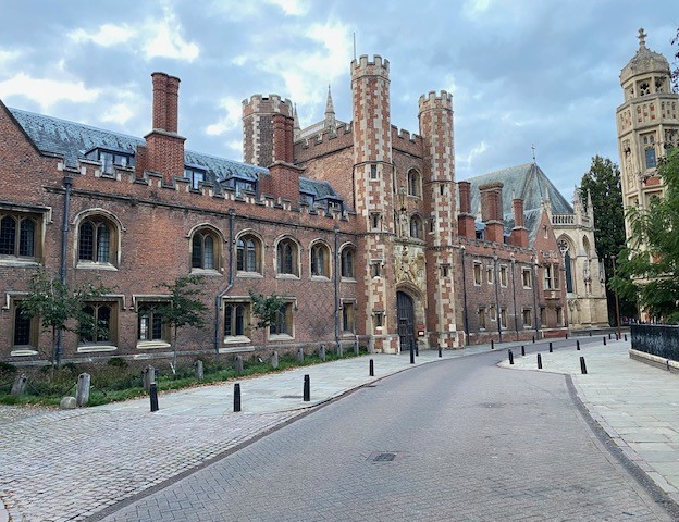 On St Johns street looking towards St Johns College. Image Credit Cheryl France